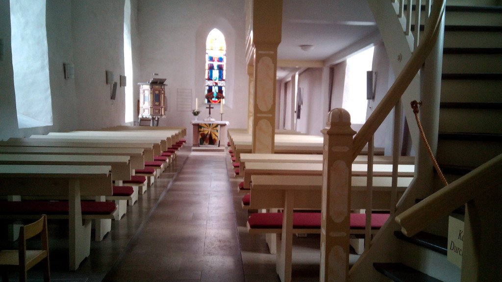 Interior de la Iglesia de Röhrda