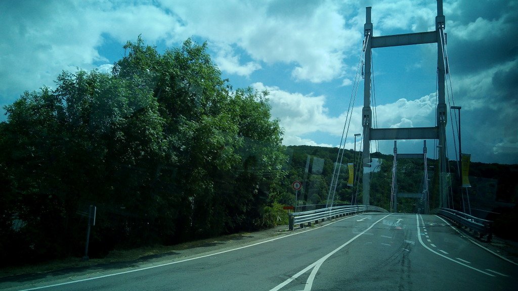 Puente frontera Belgica - Francia