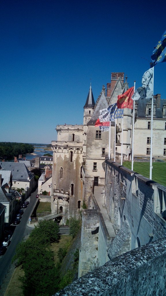 EL Castillo de Amboise, desde el castillo