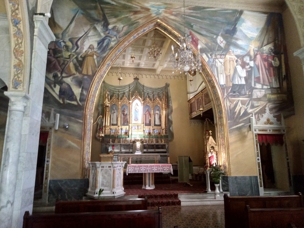 Interior del Monasterio de San Próspero
