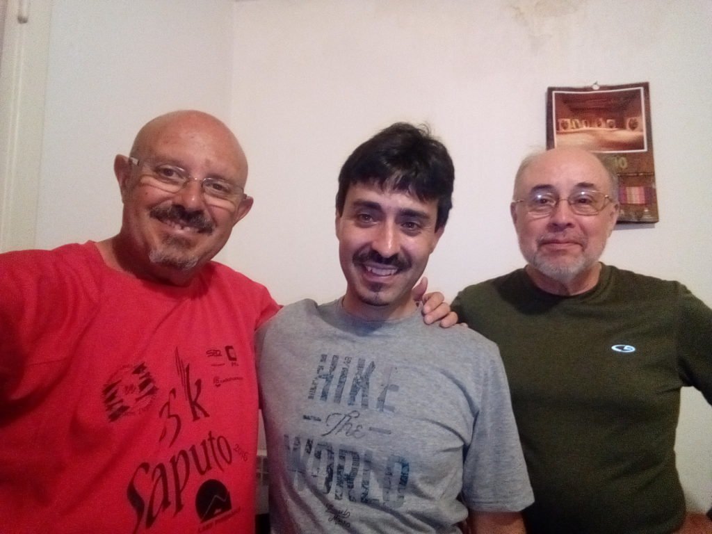 Un selfie con Jose, peregrino de Murcia que va a Roma