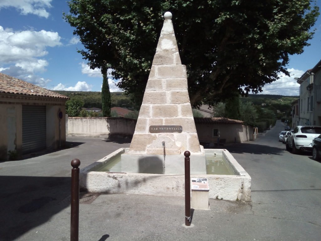 La Pirámide de Marius Caïus, en Pourrieres
