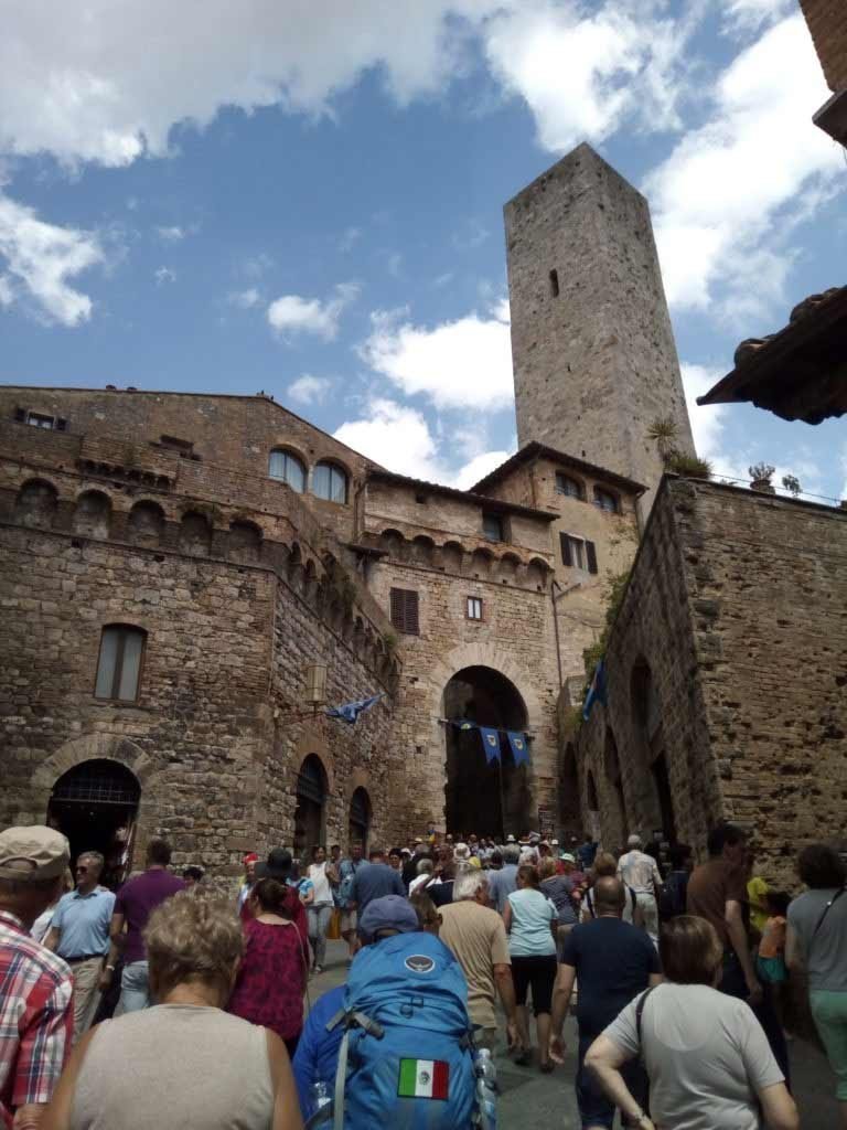 Puerta de entrada a San Gimignano