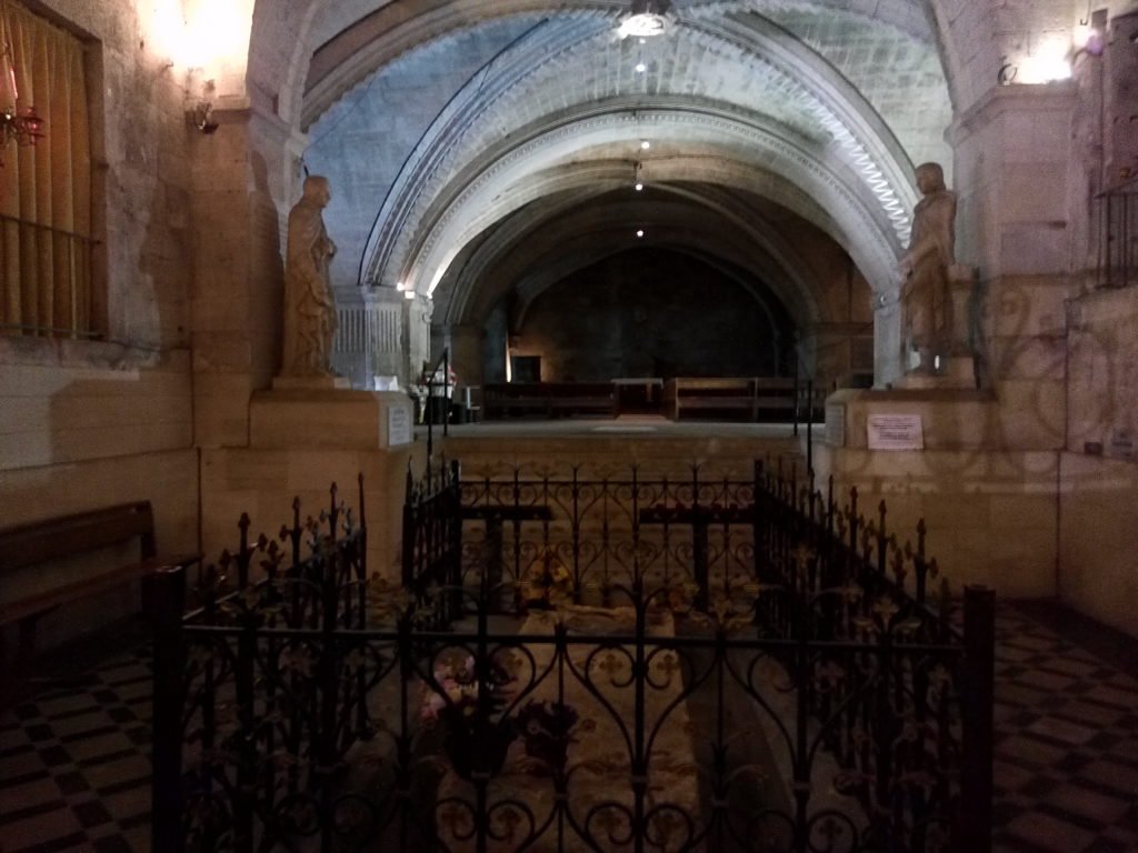Cripta donde está enterrado San Gil