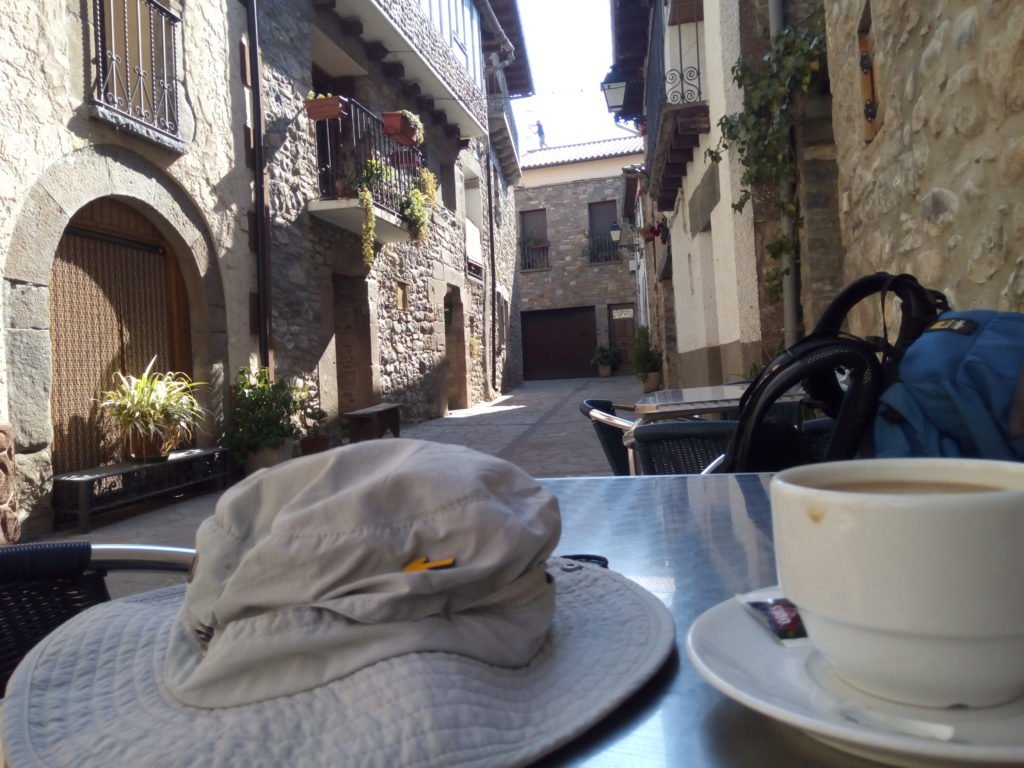 Desayunando en Santa Cilia de Jaca