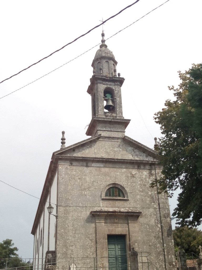 Iglesia de Lavacolla. De 1840