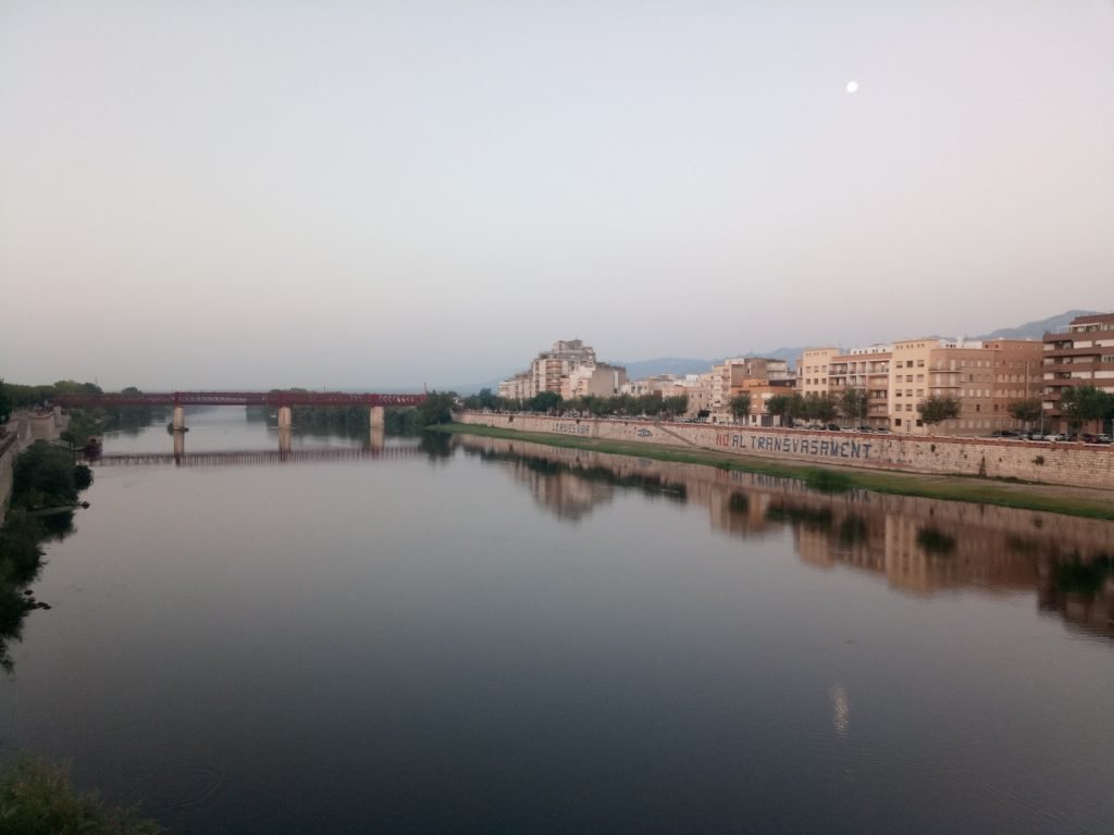 El Ebro en Tortosa