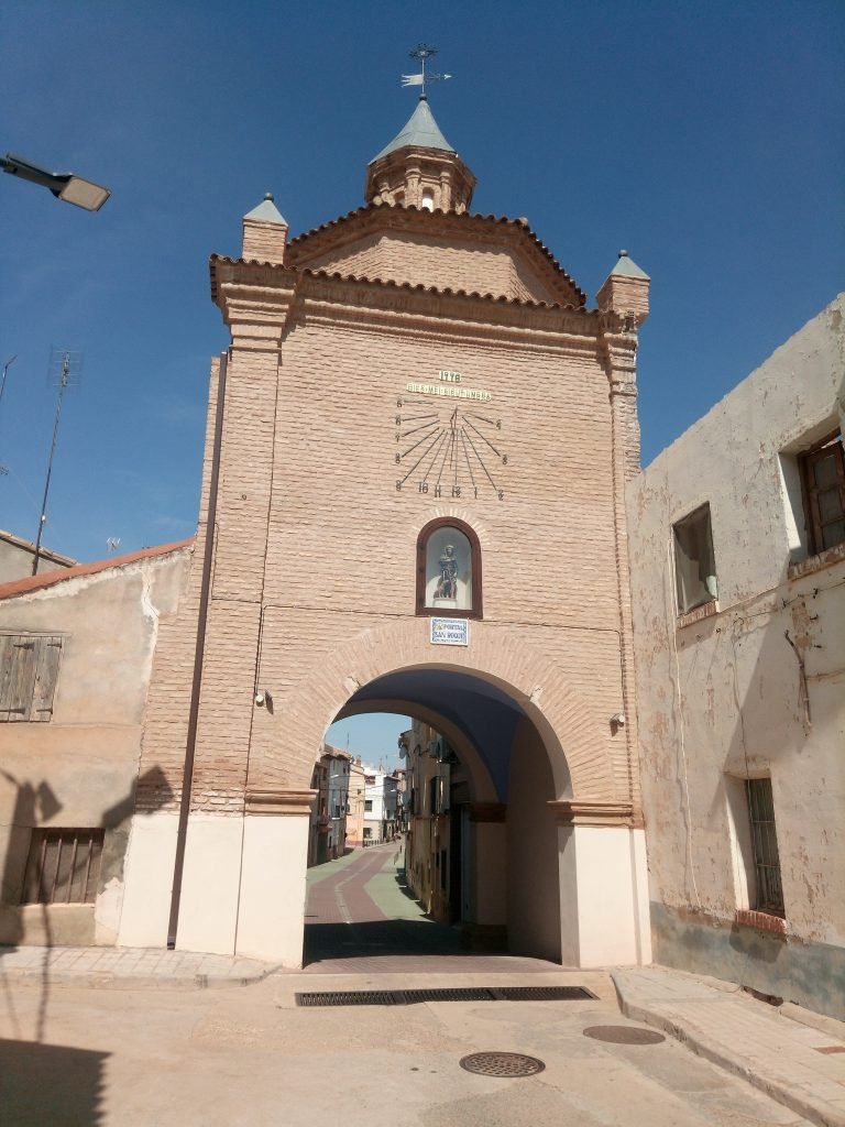 Los Portales de Quinto de Ebro daban acceso a la localidad.