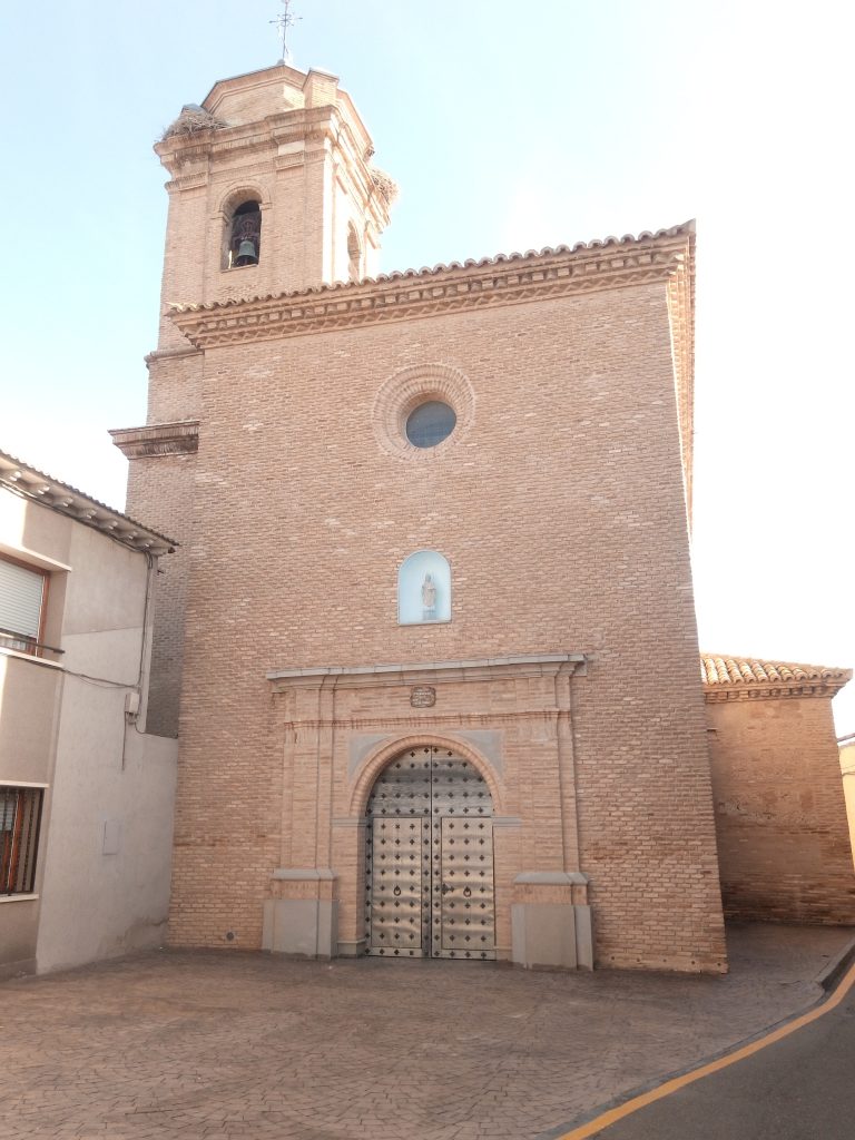 Iglesia de San Ildefonso. Cabañas de Ebro.