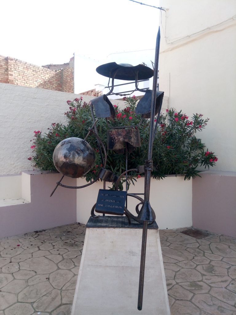 Monumento cervantino, Alcalá de Ebro