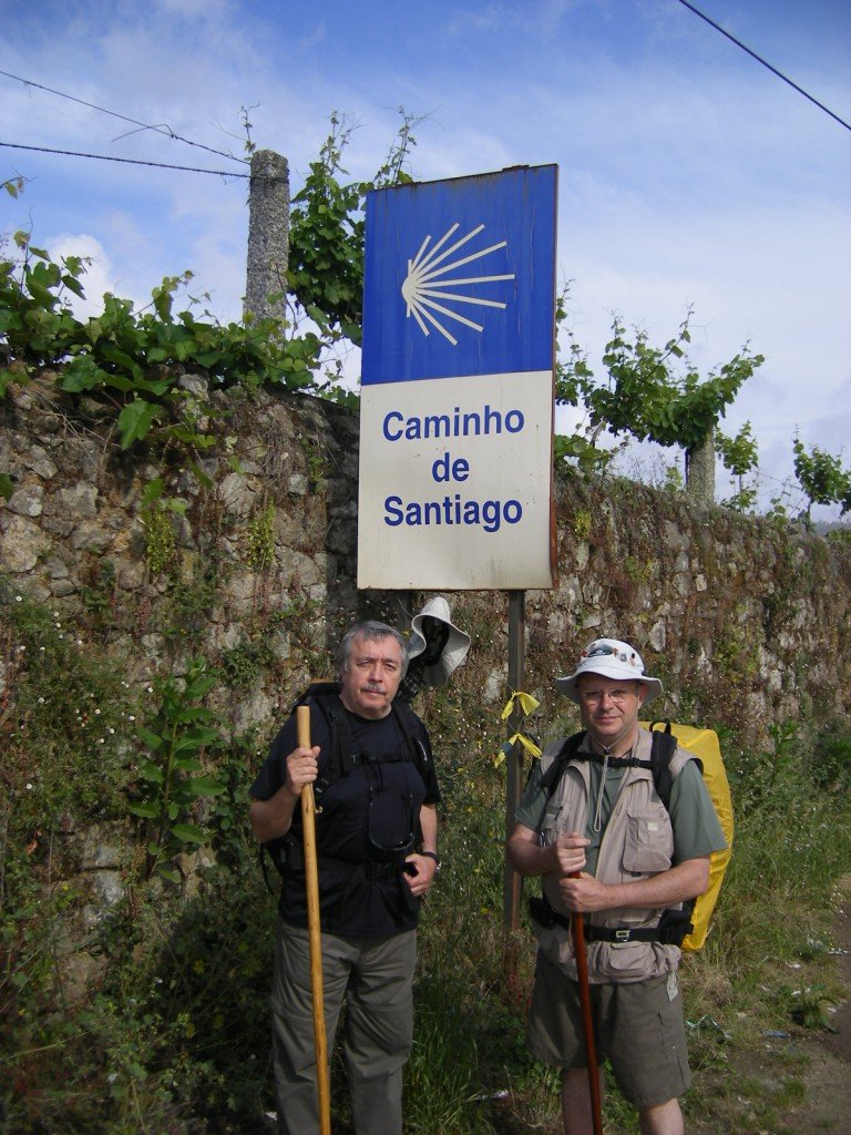 Una foto en el Camino Portugués. Camino 2007