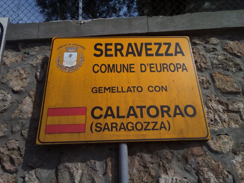 Seravezza, hermanada con Calatorao (Zaragoza)