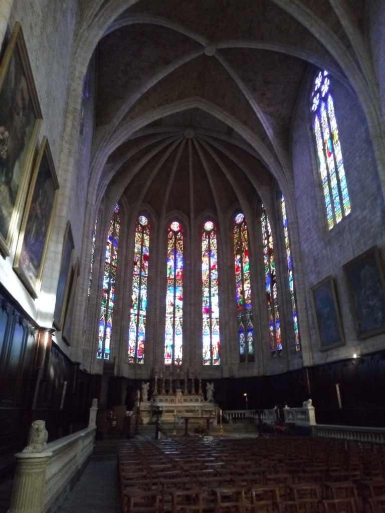 Catedral de Lodeve. Interior