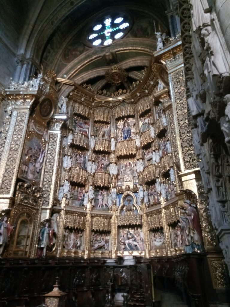 Altar mayor, catedral de Ourense