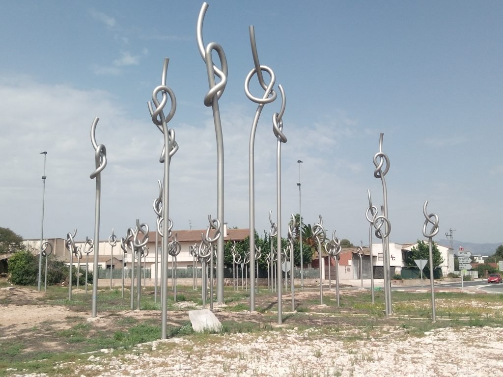 Escultura anti trasvase del Ebro Tortosa